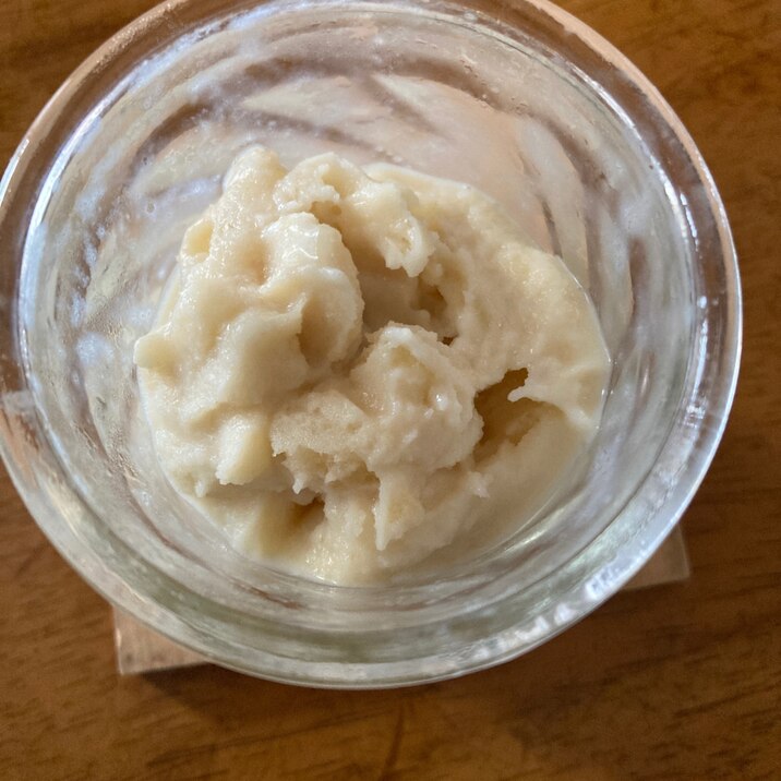 あとから冷凍!濃厚バナナシャーベット